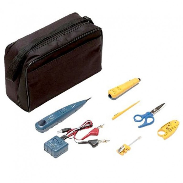 Fluke Networks 11289000 набор инструментов Fluke Networks Electrical Contractor Telecom Kit II with PRO3000 Toner  Probe Kit